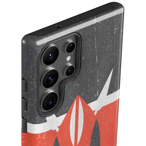 Kenya Flag Distressed Galaxy S23 Ultra Pro Case
